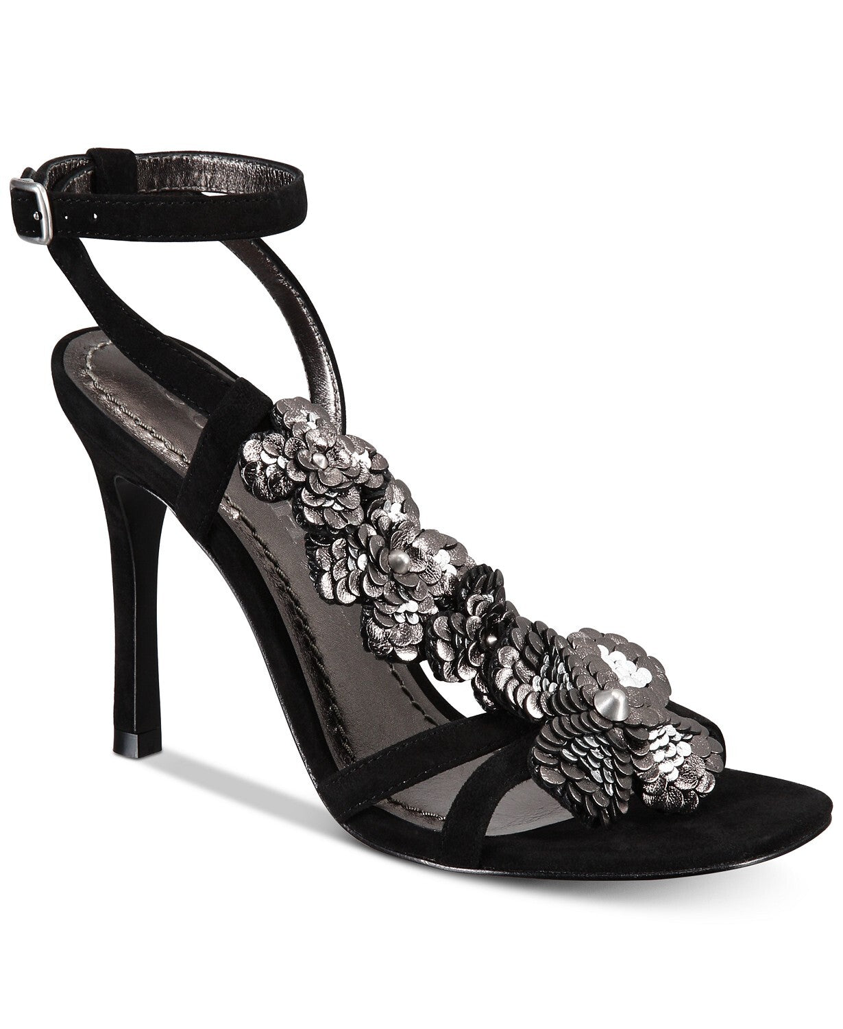 COACH Womens Bianca Sandals Black Size 10 B