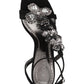 COACH Womens Bianca Sandals Black Size 10 B
