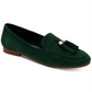 Charter Club Women's Margott Suede Closed Toe Loafers Green Size 6 M