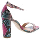 Steve Madden Women's Carrson Dress Sandals Pink Multi Size 9.5