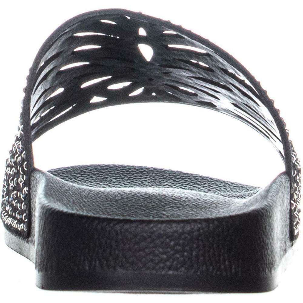 INC International Concepts Women's Fabric Open Blackv Cutout Black Size 5 M