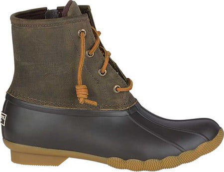 Sperry Women's Saltwater Duck Boot Brown Size 8 M
