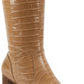 Marc Fisher Women's Revely Leather Square Toe Knee High Boots Brown Size 7.5 M