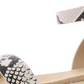 INC International Concepts Women's Valetta Faux Leather Platform Sandals Black Size 10 M