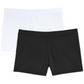 Playground Pals Little Girls & Big Girls 2 Pack Solid Biker Shorts Black SizeL