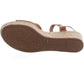 Lucky Brand Women's Embroidered Sandals Brown Size 10 M