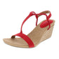 Style & Co Women's Mulan Wedge Sandals RedSize 7.5M