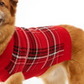 Charter Club Women's Plaid Dog Family Sweater Red Size Small
