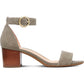Michael Kors Women's Open Toe Suede Dress Sandals Gray Size 9