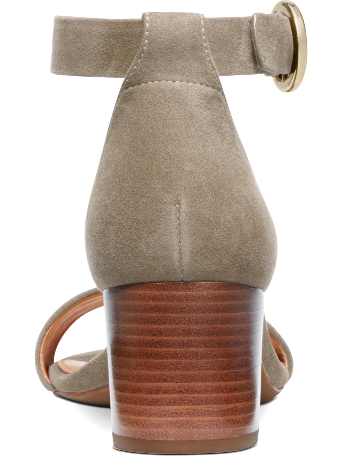 Michael Kors Women's Open Toe Suede Dress Sandals Gray Size 9