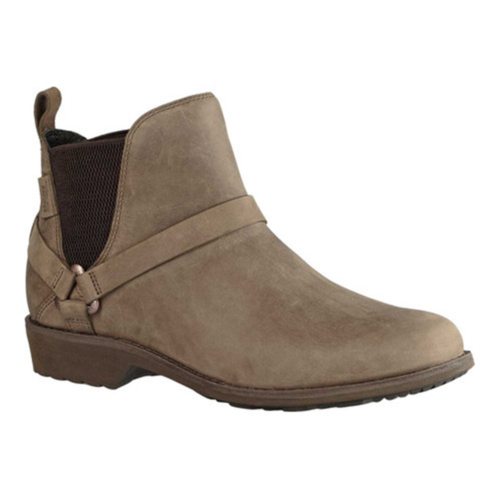 Teva Women's De La Vina Dos Bungee Chord Ankle High Leather Brown Size 7