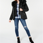 Maralyn Me Women's Faux Puffer Coat Black Size Large