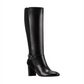 Bandolino Women's Bilya Zipper Knee High Riding Boots Black Size 7.5 M