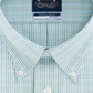 Eagle Men's Multi Big & Tall Check Print Dress Shirt Multi Green Size 17.5-35/36