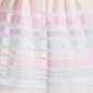Blueberi Boulevard Little Girl's 2 Pc Shrug & Embroidered Rainbow Stripe Dress Set White- Size 6