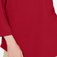 Charter Club Women's 3/4 Sleeve Top Ravishing Red Size Medium