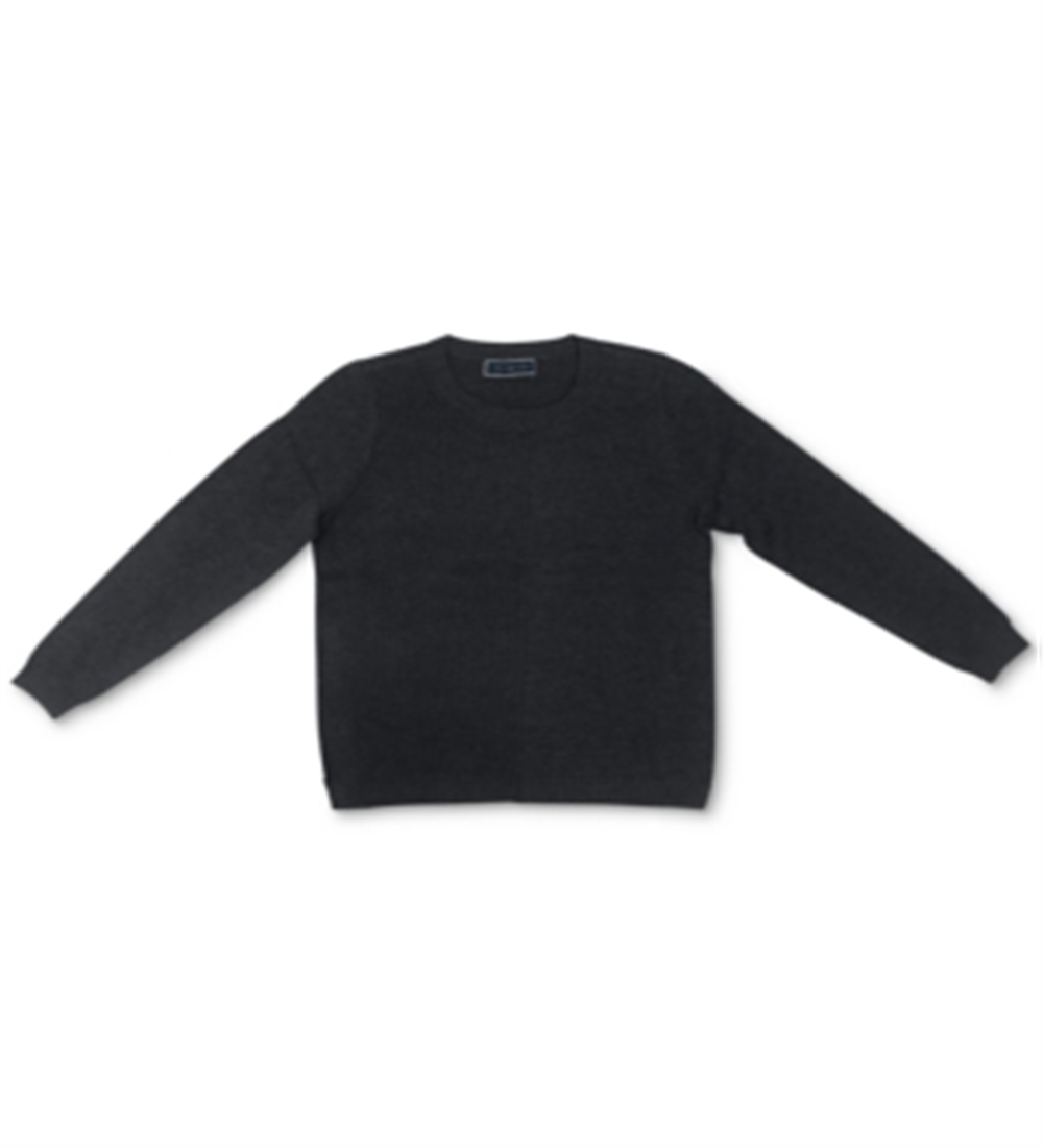Karen Scott Women's Cotton Ribbed Sweater Black Size Small
