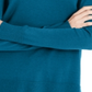 Maison Jules Women's V Neck Sweater Blue Size X-Small