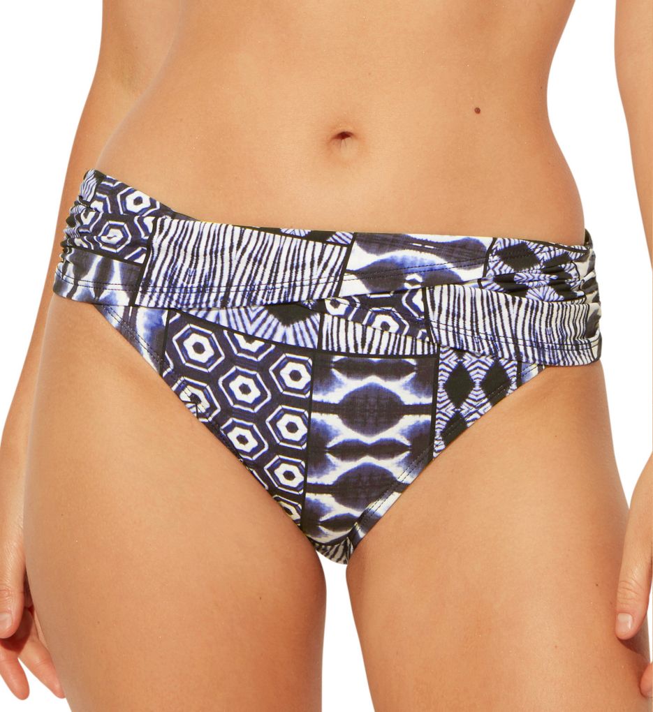 Bleu Rod Beattie Women's Sarong Hipster Swim Bottom Blue