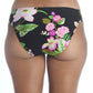 Trina Turk Women's Swim Moonlit Lotus Shirred Hipster -Multi Floral Size 2