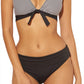 Bleu Rod Beattie Women's Foldover Hipster Bikini Bottoms Swimsuit Black Size 12