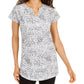 Ideology Women's Breezy Fitness Running Tunic Top Gray Size Small