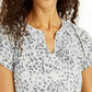 Ideology Women's Breezy Fitness Running Tunic Top Gray Size Small