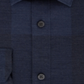 DKNY Men's Dress Shirt Jay Slim Fit Long Sleeve Stretch Blue Size 17.5X34-35