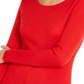 INC International Concepts Women's Asymmetrical Embellished Tunic Red Size X-Large