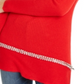 INC International Concepts Women's Asymmetrical Embellished Tunic Red Size X-Large