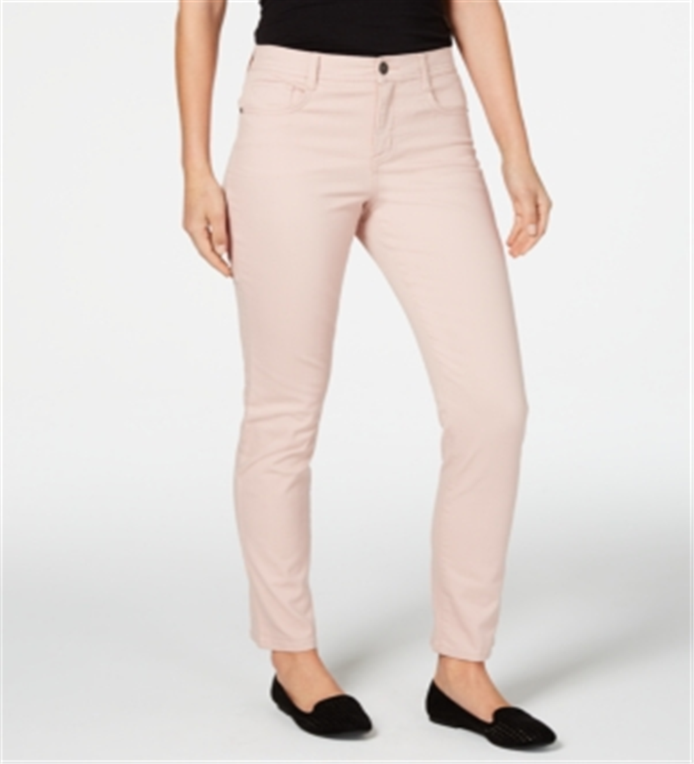 Style & Co.Women's Tummy Control Skinny Jeans Pink Size 20X5