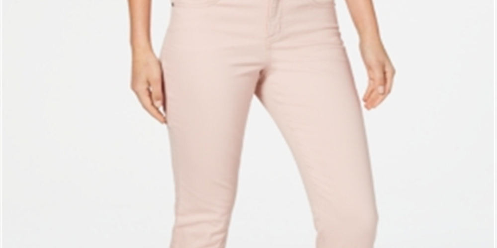 Style & Co.Women's Tummy Control Skinny Jeans Pink Size 20X5
