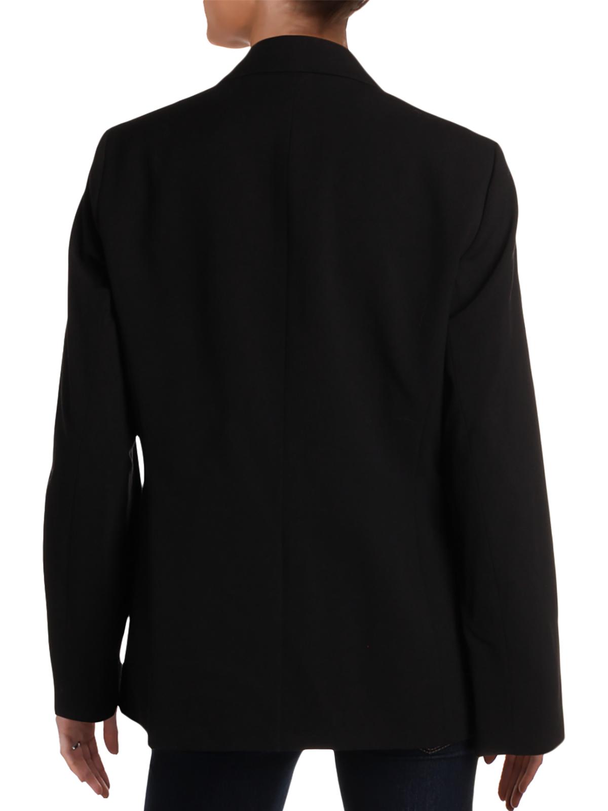 Nine West Women's Suit Separate Professional Two Button Blazer Black Size 10