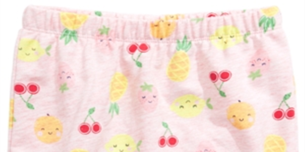 First Impressions Baby Girl's Fruit Short Pink Size NEWBORN