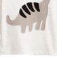 First Impressions Baby Boy's Dinosaur Print T-Shirt Bone Size 6-9 Months