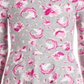 Epic Threads Big Girl's Unicorn & Floral Print Dress Gray Size Large