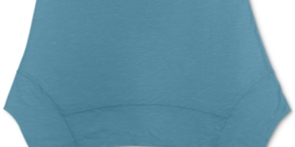 Style & Co.Women's Handkerchief Hem Tank Top Blue Size Medium