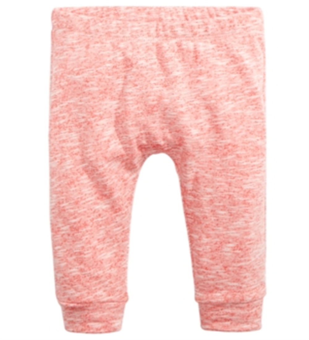 First Impressions Baby Girl's & Boy's Star Back Jogger Pants Pink Size NEWBORN