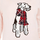 Tommy Hilfiger Women's Long Sleeve Terrier Print Pullover Sweater Pink Size Large