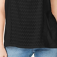 Style & Co. Women's Mixed Print T-Shirt Black Size Small