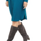 Alfani Women's Tie Front Shirt DressGreen Size 6 Petite