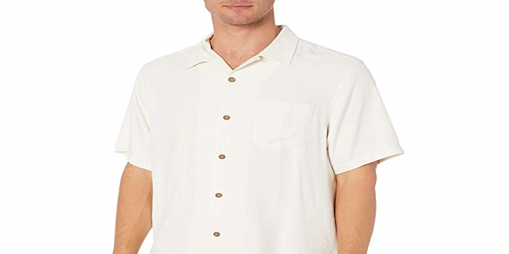 Tommy Bahama Men's Marlin Sunset Shirt White Size Large