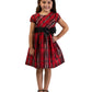 Bonnie Toddler Girl's 2 Pc Plaid Bow Dress & Doll Dress Set Red Size 2T