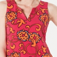Charter Club Women's Printed Sleeveless Top Pink Size Small