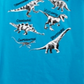 Epic Threads Little Boy's Dinos 101 T-Shirt Blue Size 7