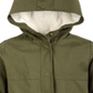 Epic Threads Big Girl's Glitter Star Hooded Jacket Green Size Large