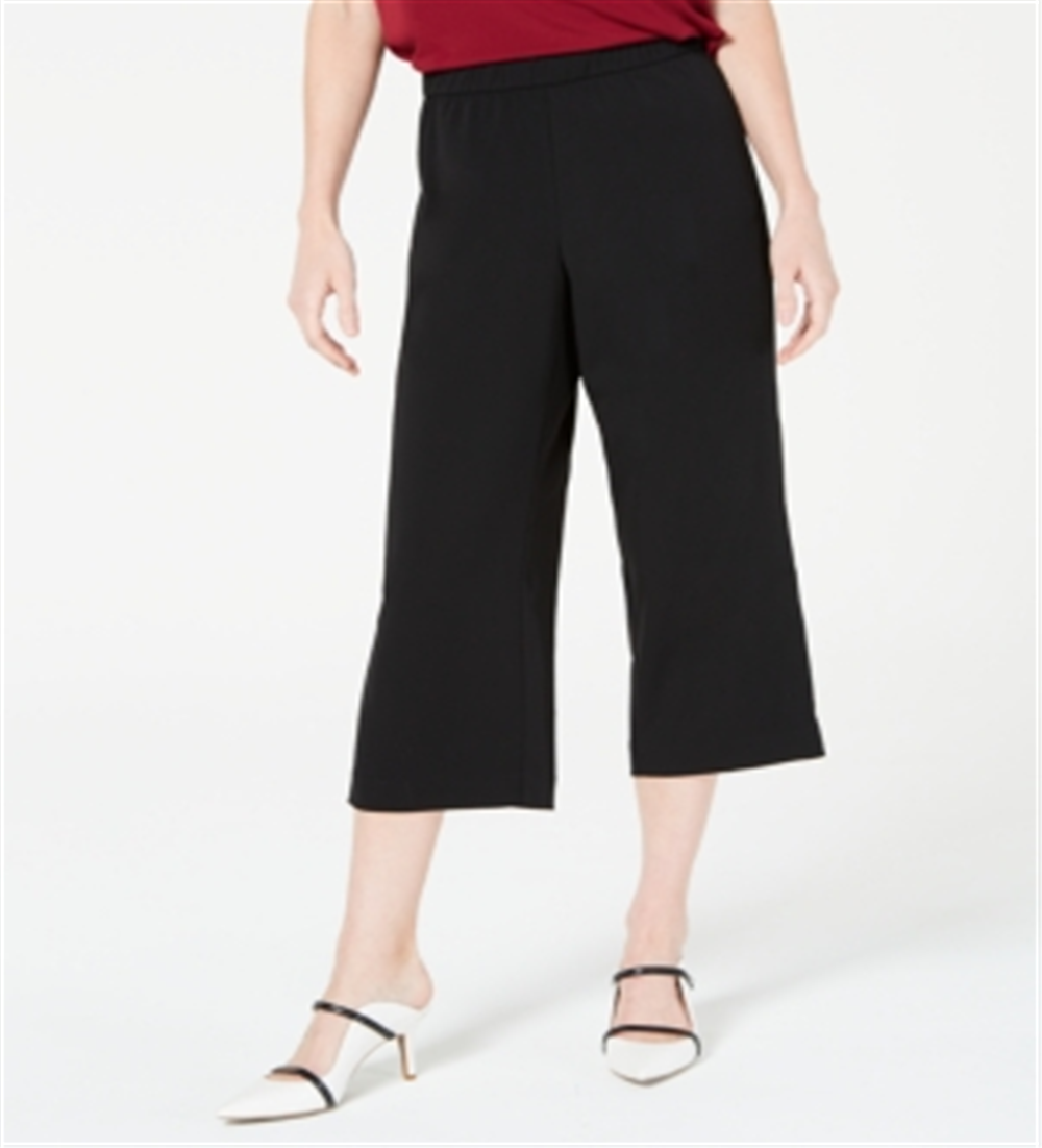 Alfani Women's Capri Pants Black Size Petite Large