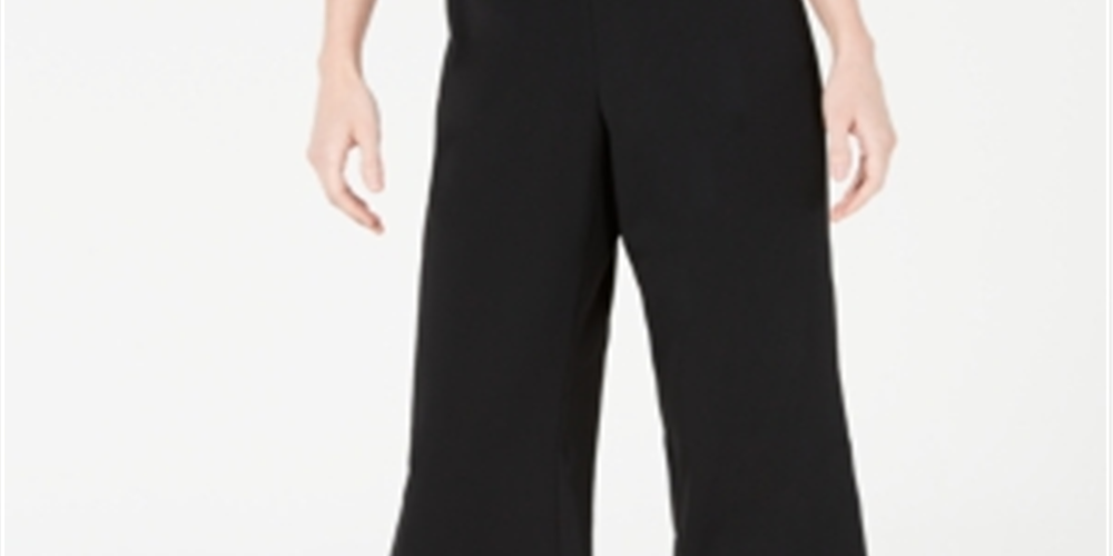 Alfani Women's Capri Pants Black Size Petite Large