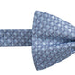 Ryan Seacrest Men's Neat Pre Tied Bow Tie Blue One Size