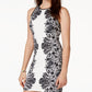B. Darlin Women's Sleeveless Mini Body Con Cocktail Dress Black Size 13-14